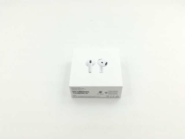 未使用】Apple AirPods 4 MXP63J/A【福岡筑紫】保証期間1ヶ月 【公式