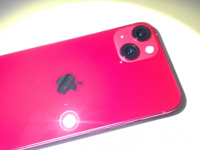 【中古】Apple 国内版 【SIMフリー】 iPhone 13 128GB (PRODUCT)RED MLNF3J/A【福岡筑紫】保証期間１ヶ月【ランクA】