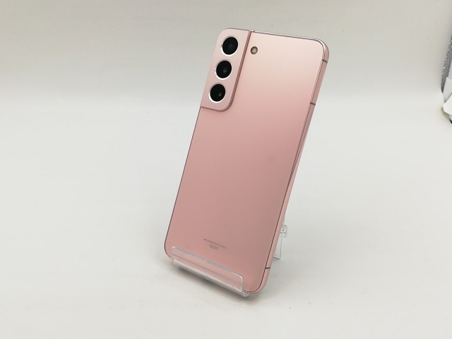 中古】SAMSUNG au 【SIMフリー】 Galaxy S22 ピンクゴールド 8GB 256GB