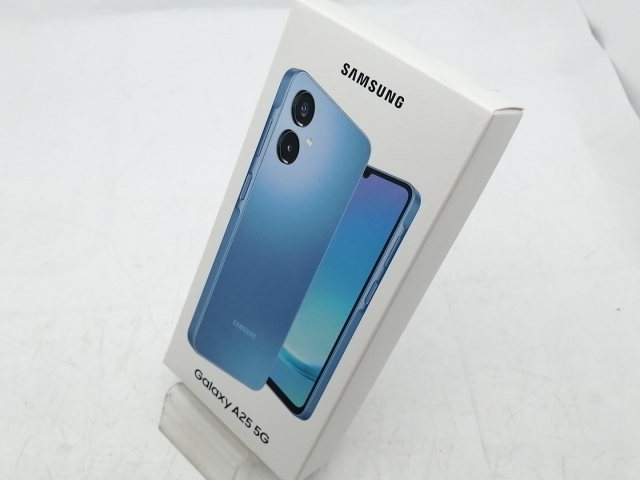 【未使用】SAMSUNG SoftBank 【SIMフリー】 Galaxy A25 5G ブルー 4GB 64GB SCSBB1【秋葉5号】保証期間３ヶ月