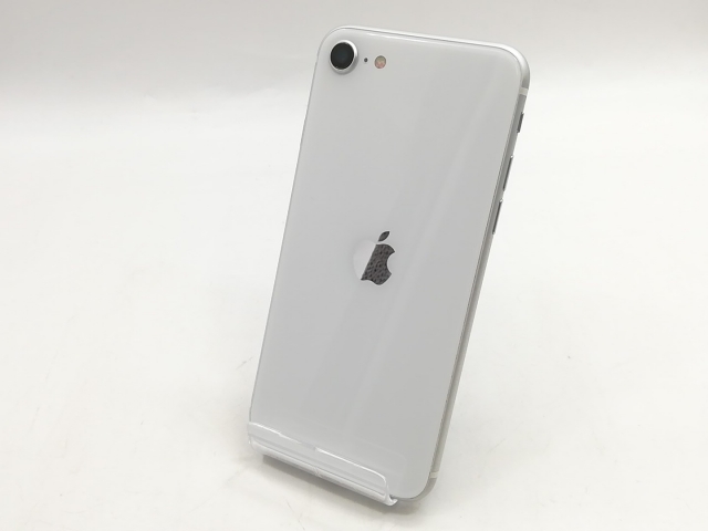 【中古】Apple SoftBank 【SIMロック解除済み】 iPhone SE（第2世代） 64GB ホワイト MHGQ3J/A（後期型番）【福岡筑紫】保証期間１ヶ月【ランクB】