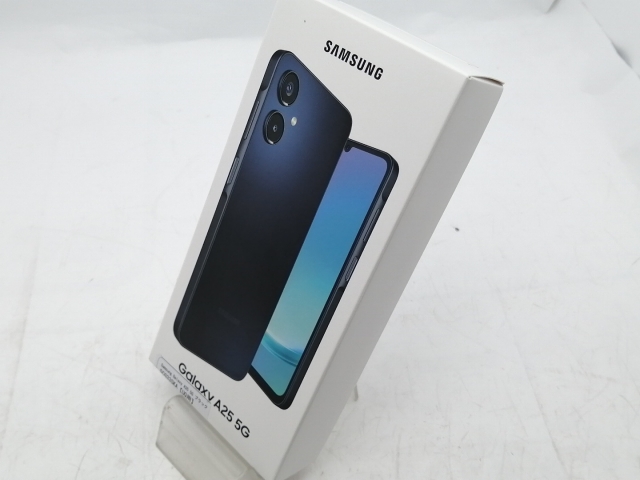 【未使用】SAMSUNG UQmobile 【SIMフリー】 Galaxy A25 5G ブラック 4GB 64GB SCG33【秋葉5号】保証期間３ヶ月