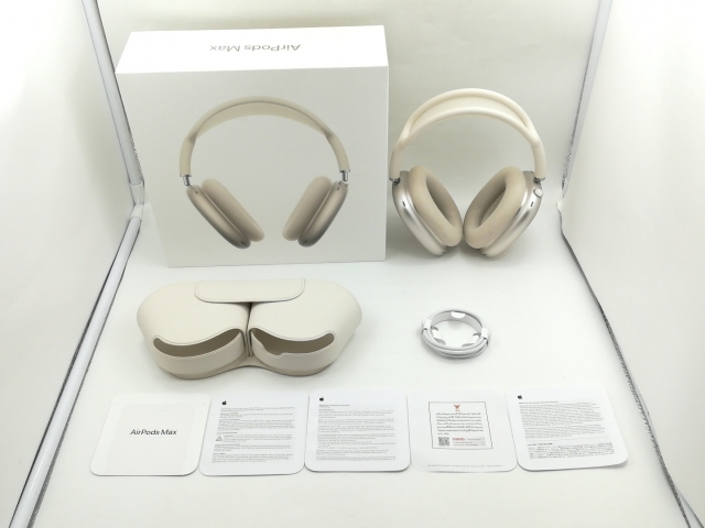 【中古】Apple AirPods Max（2024/USB-C） スターライト MWW53ZA/A【熊本】保証期間１ヶ月_6