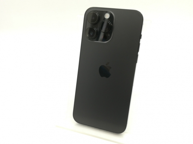 【中古】Apple docomo 【SIMフリー】 iPhone 14 Pro Max 256GB スペースブラック MQ9A3J/A【アリオ倉敷】保証期間１ヶ月【ランクB】