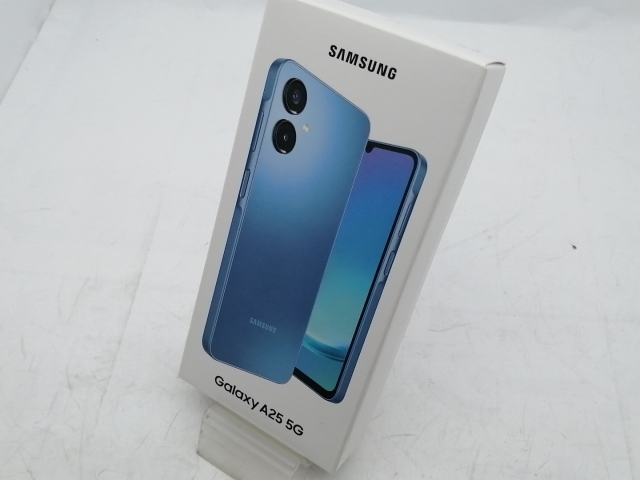 【未使用】SAMSUNG SoftBank 【SIMフリー】 Galaxy A25 5G ブルー 4GB 64GB SCSBB1【秋葉5号】保証期間３ヶ月