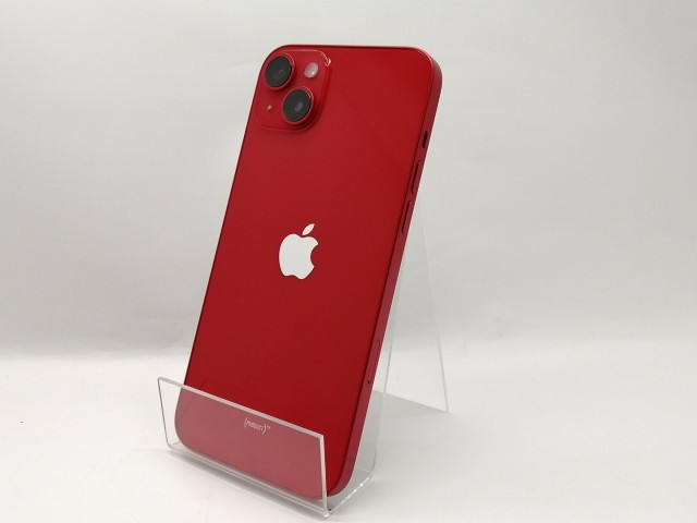 【中古】Apple 国内版 【SIMフリー】 iPhone 14 Plus 128GB (PRODUCT)RED MQ4F3J/A【秋葉5号】保証期間１ヶ月【ランクB】