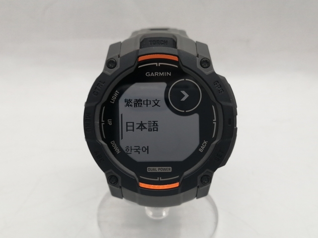 【中古】Garmin Instinct 3 Dual Power 50mm 010-02935-30 Black/Charcoal【町田】保証期間１ヶ月【ランクA】
