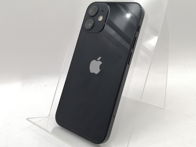 【中古】Apple 国内版 【SIMフリー】 iPhone 12 mini 256GB ブラック MGDR3J/A【津田沼】保証期間１ヶ月【ランクC】