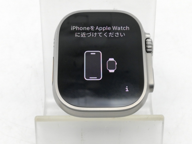 【中古】Apple Apple Watch Ultra 49mm Cellular チタニウムケース (バンド無し)【DS秋葉】保証期間１ヶ月【ランクA】