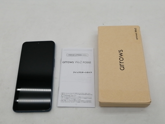 【中古】FCNT au 【SIMフリー】 arrows We2 ネイビーグリーン 4GB 64GB FCG02【仙台イービーンズ】保証期間１ヶ月【ランクA】_3