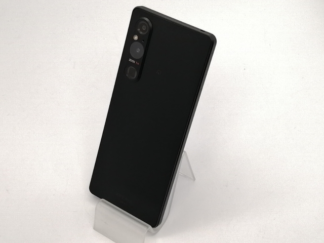 中古】SONY au 【SIMフリー】 Xperia 1 V ブラック 12GB 256GB SOG10 
