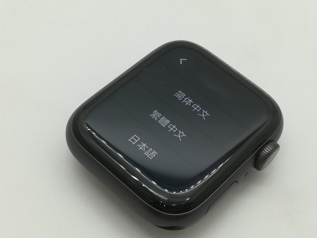 【中古】Apple Apple Watch Nike Series6 GPS 44mm スペースグレイアルミケース (バンド無し)【アリオ倉敷】保証期間１ヶ月【ランクC】