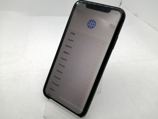 【中古】Apple SoftBank 【SIMロック解除済み】 iPhone 11 128GB ブラック MWM02J/A【秋葉5号】保証期間１ヶ月【ランクB】
