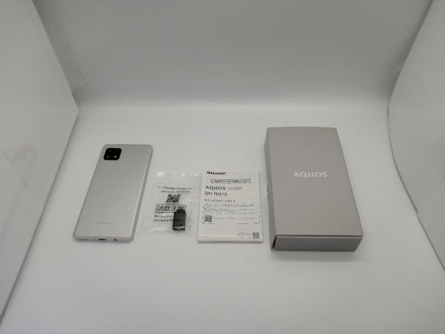 【中古】SHARP 楽天モバイル 【SIMフリー】 AQUOS Sense6 シルバー 4GB 64GB SH-RM19【大須アメ横】保証期間１ヶ月【ランクA】_7
