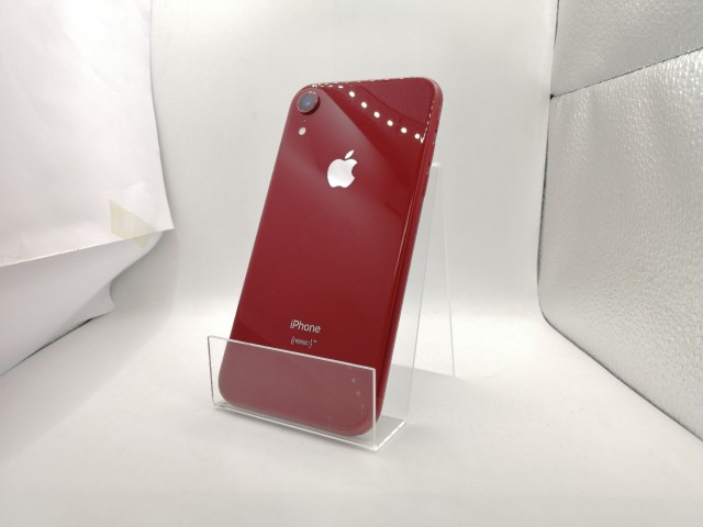 【中古】Apple au 【SIMロック解除済み】 iPhone XR 64GB (PRODUCT)RED MT062J/A【熊本】保証期間１ヶ月【ランクB】