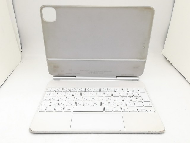 【中古】Apple Magic Keyboard 日本語（JIS） ホワイト iPad Air（第4/第5/第6世代）・Pro 11インチ（第1/第2/第3/第4世代）用 MJQJ3J/A