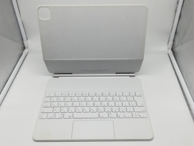 【中古】Apple Magic Keyboard 日本語（JIS） ホワイト iPad Pro 12.9インチ（第3/第4/第5/第6世代）用 MJQL3J/A【秋葉5号】保証期間１週