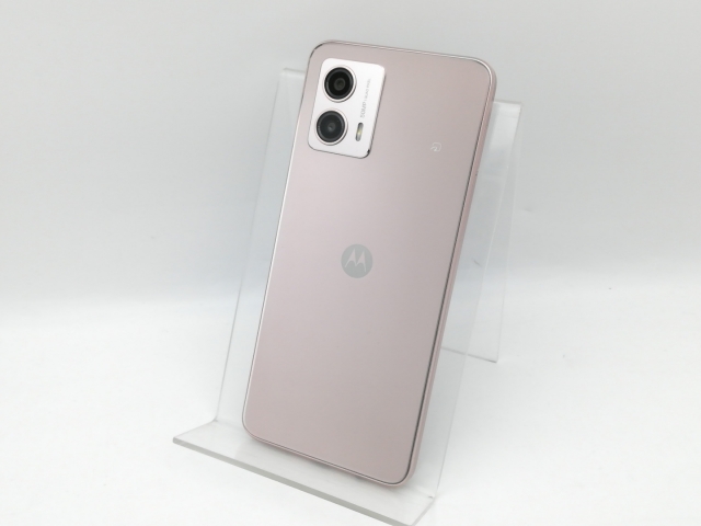 【中古】MOTOROLA ymobile 【SIMフリー】 moto g53y 5G ペールピンク 4GB 128GB A301MO【中野】保証期間１ヶ月【ランクB】