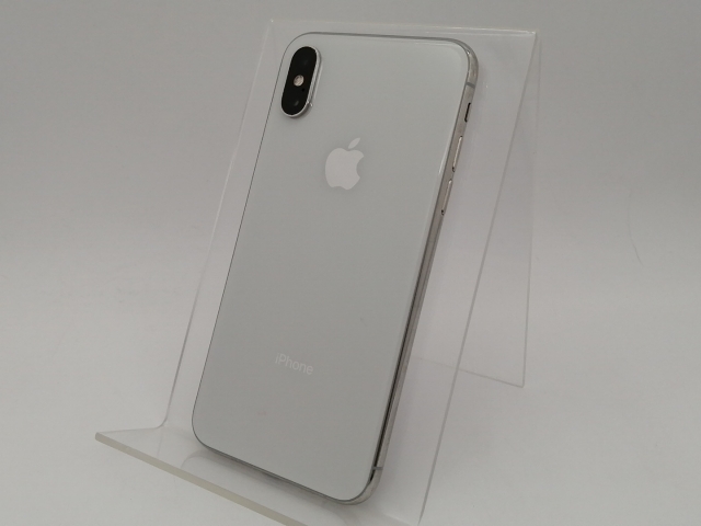 中古Apple iPhone Xs 256GB保証付き。 中古Apple docomo SIMロック解除済み iPhone XS 256GB シルバー