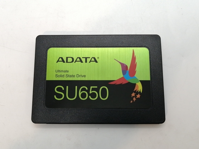 【中古】A-DATA Ultimate SU650(ASU650SS-480GT-C) 480GB/SSD/6GbpsSATA【高崎モントレー】保証期間１週間