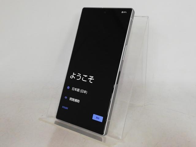 中古】SHARP SoftBank 【SIMフリー】 AQUOS R9 ホワイト 12GB 256GB 
