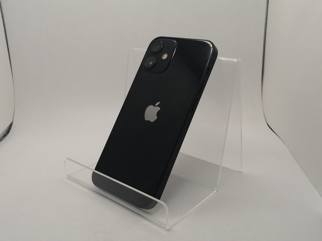 【中古】Apple docomo 【SIMロック解除済み】 iPhone 12 mini 256GB ブラック MGDR3J/A【川崎駅前】保証期間１ヶ月【ランクB】