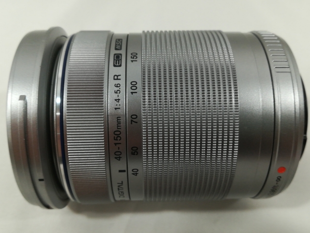 中古】OLYMPUS M.ZUIKO DIGITAL ED 40-150mm F4.0-5.6 R シルバー (MFT