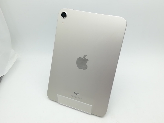 【中古】Apple 【Wi-Fi】 iPad mini（第6世代/2021） 64GB スターライト MK7P3J/A【柏】保証期間１ヶ月【ランクA】