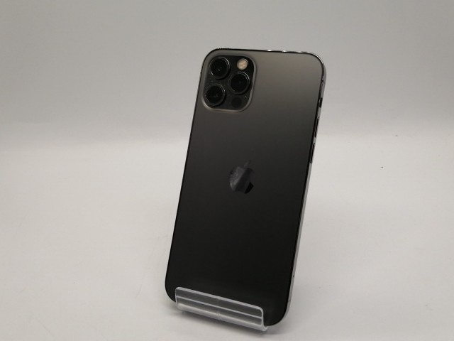 【中古】Apple docomo 【SIMロック解除済み】 iPhone 12 Pro 256GB グラファイト MGM93J/A【大須アメ横】保証期間１ヶ月【ランクB】