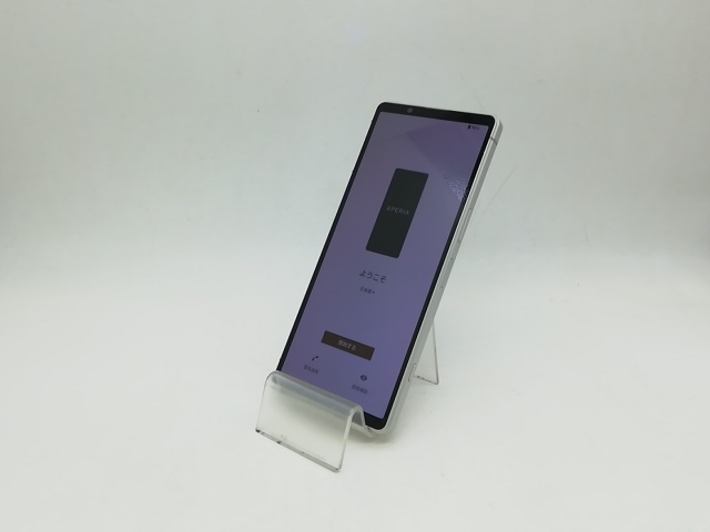 中古】SONY docomo 【SIMフリー】 Xperia 5 V 8GB 128GB プラチナ
