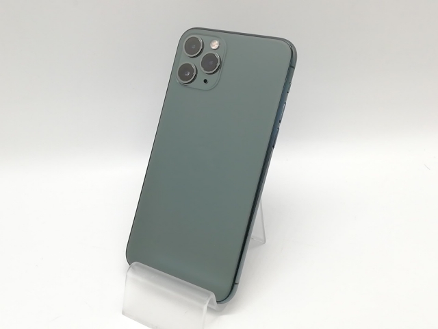 iPhone 11 pro 256GB ミッドナイトグリーン SIMロック解除済 【公式通販】