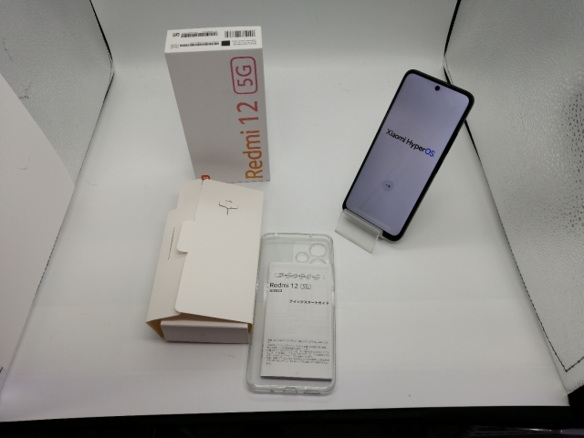 【中古】Xiaomi au 【SIMフリー】 Redmi 12 5G 4GB 128GB ミッドナイトブラック XIG03【大須アメ横】保証期間１ヶ月【ランクA】_6
