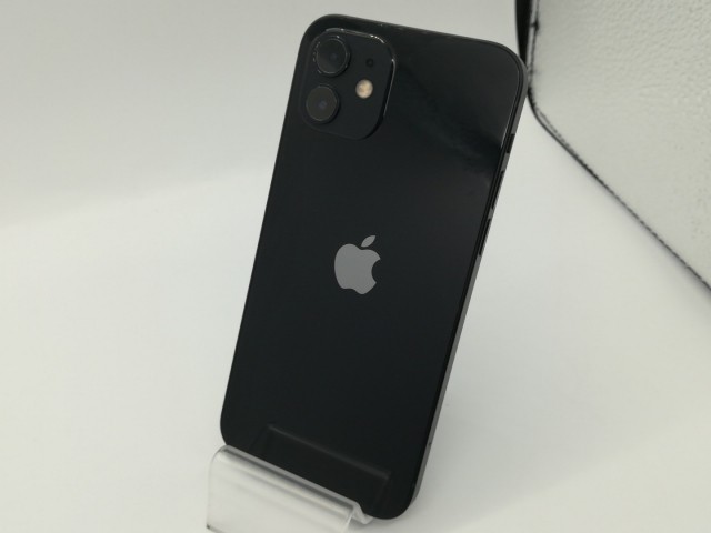 【中古】Apple 国内版 【SIMフリー】 iPhone 12 128GB ブラック MGHU3J/A【大須2】保証期間１ヶ月【ランクB】