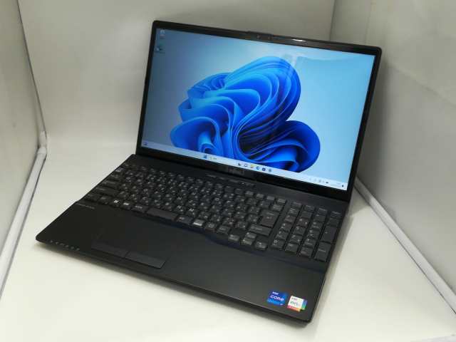 【中古】Fujitsu FMV LIFEBOOK AH51/H2 【i7-1195G7 16G 512G(SSD) DVDマルチ WiFi6E 15LCD(1920x1080) Win11H】【札幌】保証期間１ヶ月