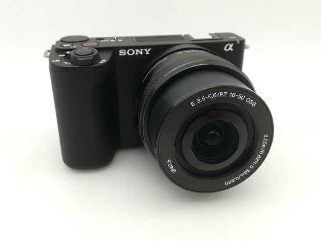 【中古】SONY VLOGCAM ZV-E10 II パワーズームレンズキット ブラック ZV-E10M2K(B)【大須】保証期間１ヶ月【ランクB】