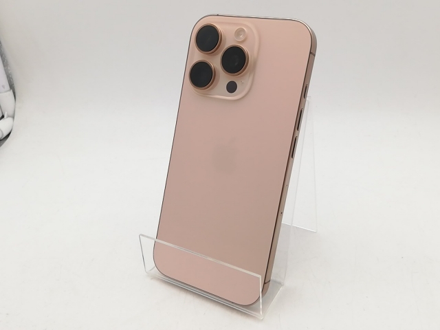中古】Apple SoftBank 【SIMフリー】 iPhone 16 Pro 256GB デザート 