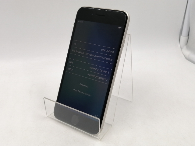 【中古】Apple au 【SIMフリー】 iPhone SE（第3世代） 64GB スターライト MMYD3J/A【千葉】保証期間１ヶ月【ランクA】_1