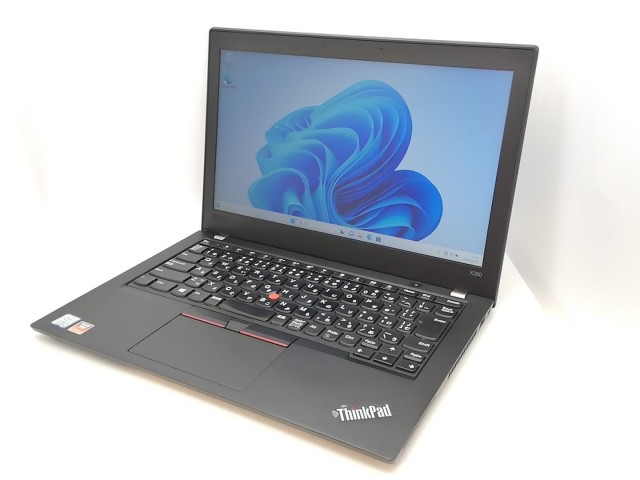 【中古】Lenovo ThinkPad X280 【i5-8250U 8G 256G(SSD) WiFi5 12.5LCD(1366x768) Win11P】【高崎モントレー】保証期間１ヶ月【ランクC】