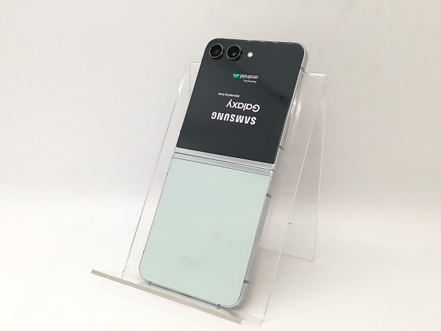 中古】SAMSUNG au 【SIMフリー】 Galaxy Z Flip5 ミント 8GB 256GB 