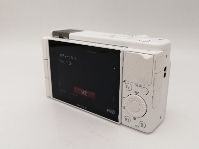 SONY ZV-1 ホワイト 本体 (保証期間内) SONY ZV-1 ホワイト 本体 (保証期間内)
