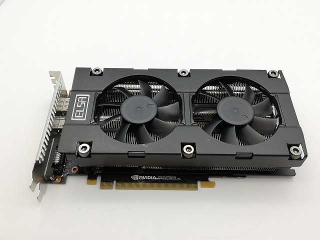 【中古】ELSA GeForce GTX1060 6GB S.A.C R2（GD1060-6GERS2) GTX1060/6GB(GDDR5)/PCI-E【ECセンター】保証期間１週間【ランクA】の通販は