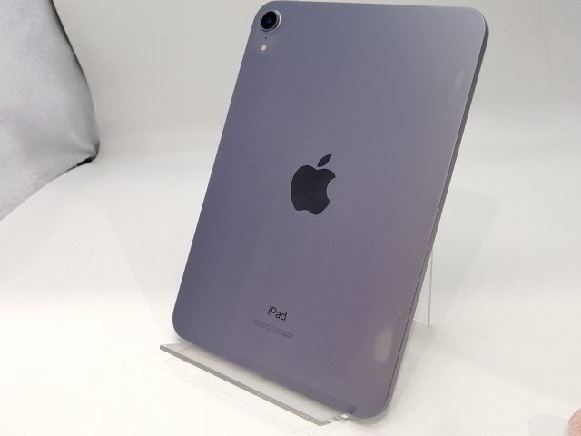 【中古】Apple 【Wi-Fi】 iPad mini（第6世代/2021） 64GB パープル MK7R3J/A【浜松駅前】保証期間１ヶ月【ランクB】