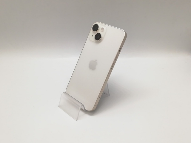 【中古】Apple 国内版 【SIMフリー】 iPhone 14 128GB スターライト MPUQ3J/A【福岡天神】保証期間１ヶ月【ランクB】