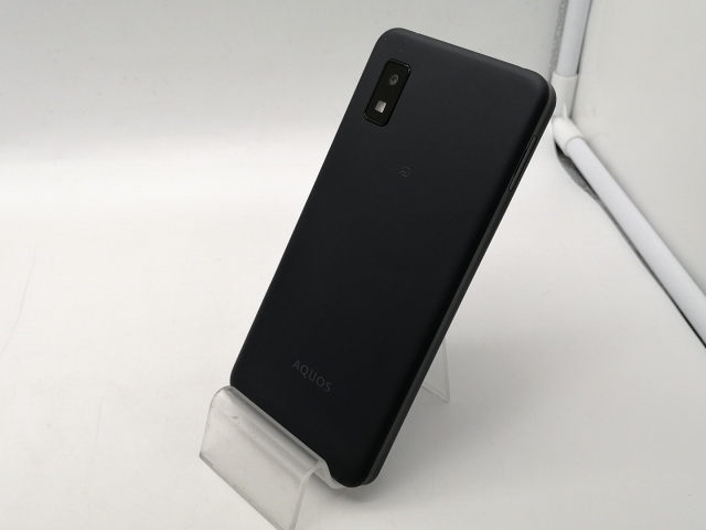 【中古】SHARP SoftBank 【SIMフリー】 AQUOS wish3 ブラック 4GB 64GB A303SH (法人向けモデル)【OSU301】保証期間１ヶ月【ランクA】