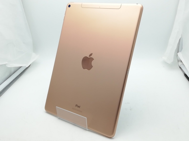 【中古】Apple SoftBank 【SIMロック解除済み】 iPad Air（第3世代/2019） 64GB ゴールド MV0F2J/A【柏】保証期間１ヶ月【ランクC】