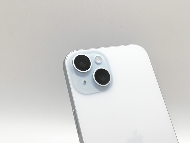 【中古】Apple 楽天モバイル 【SIMフリー】 iPhone 15 Plus 128GB ブルー MU0D3J/A【福岡天神】保証期間１ヶ月【ランクA】_6