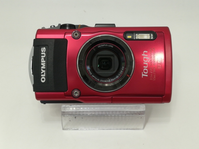 【中古】OLYMPUS OLYMPUS STYLUS TG-4 Tough レッド【札幌】保証期間１週間【ランクC】の通販は