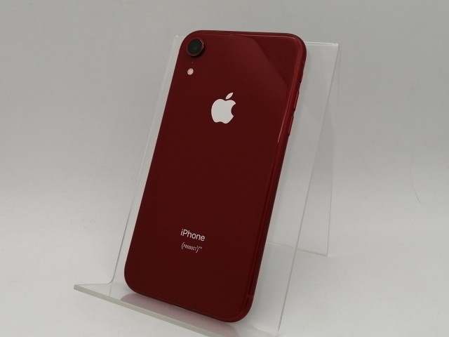 【中古】Apple docomo 【SIMロック解除済み】 iPhone XR 128GB (PRODUCT)RED MT0N2J/A【なんば】保証期間１ヶ月【ランクC】