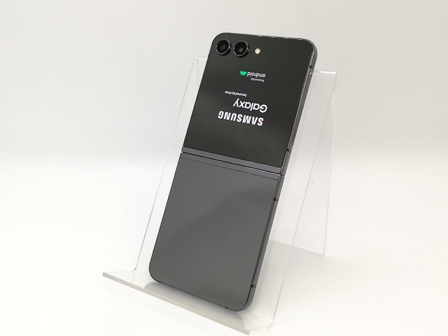 中古】SAMSUNG au 【SIMフリー】 Galaxy Z Flip5 グラファイト 8GB 