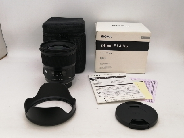新品】Sigma 24mm F1.4 DG HSM Art ニコンF 箱保証書 【公式通販】